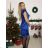 Šaty letní na ramínka dámské (S/M ONE SIZE) ITALSKÁ MÓDA IMPBB22B21841 -   schwarz -   S / M