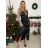 Trägerloses langes Partykleid aus Satin für Damen (44/46 EINHEITSGRÖSSE) ITALIAN FASHION IMPSH246357XL
