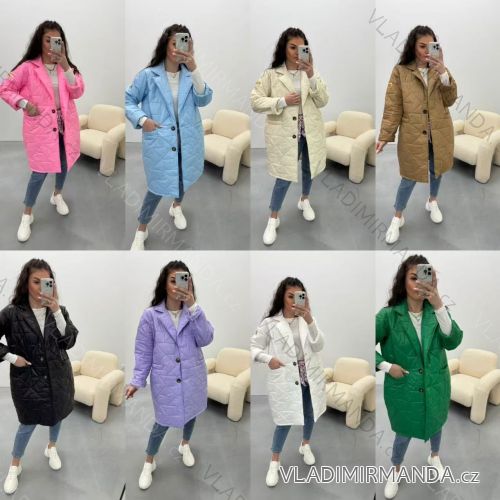 Leichter langärmeliger Peacoat für Damen (S/M/L EINHEITSGRÖSSE) ITALIAN FASHION IMWCM25002
