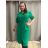 Shirt verlängert 3/4 Langarm Damen (L/XL/2XL ONE SIZE) ITALIAN FASHION IM423025 -   grün
 -   42/44