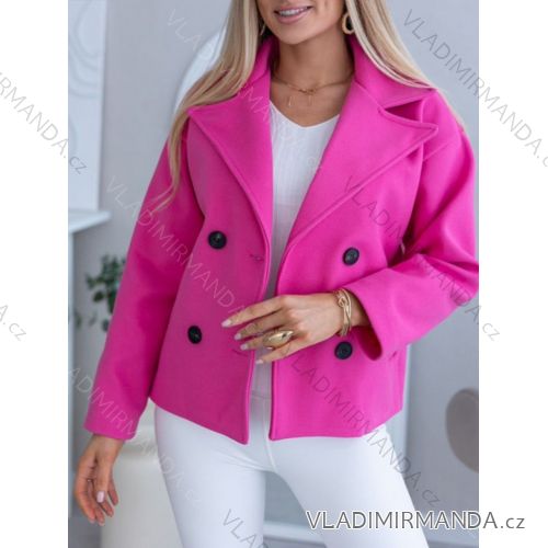 Langärmliger Damen-Fleecemantel (S/M/L ONE SIZE) ITALIAN FASHION IMWKK25001