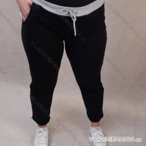 Lange Jogginghose für Damen in Übergröße (40/42/44 Einheitsgröße) ITALIAN FASHION IMB22036XL/DR