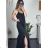 Kleid übergroße Kurzarm Damen (UNI S-L) ITALIAN FASHION IMD20187