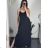 Kleid übergroße Kurzarm Damen (UNI S-L) ITALIAN FASHION IMD20187