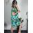 Kurzärmliges Sommerkleid für Damen (Einheitsgröße S/M) ITALIAN FASHION IMM23M20814