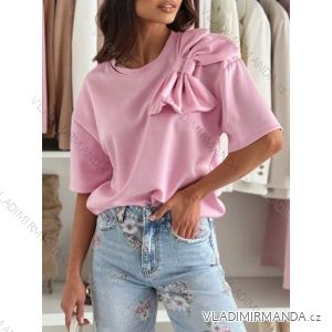 Kurzarm-T-Shirt für Damen (S/M/L, EINHEITSGRÖSSE) ITALIAN FASHION IMWCH25016