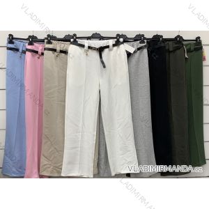 Elegante Hose mit Gürtel für Damen (S/M/L ONE SIZE) ITALIAN FASHION IMWCP25015
