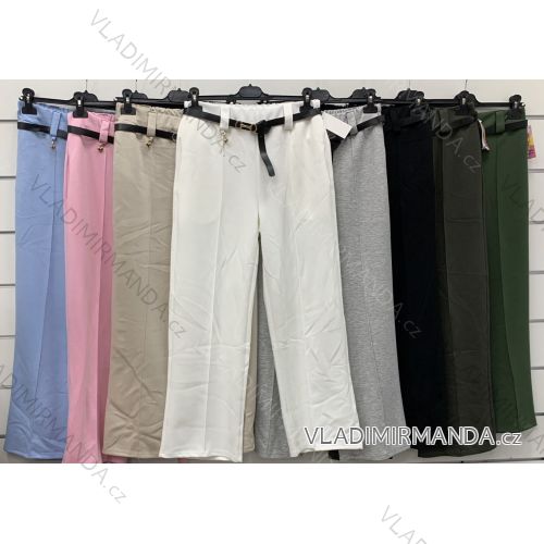 Elegante Hose mit Gürtel für Damen (S/M/L ONE SIZE) ITALIAN FASHION IMWCP25015