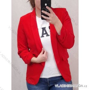 Elegante langärmlige Damenjacke (40/42/44 Einheitsgröße) ITALIAN FASHION IMBM25008/DUR