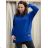 Kleid ala t-shirt 3/4 langarm (uni L / 3XL) ITALIAN FASHION IM421047 / DR
