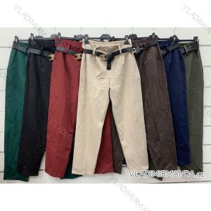 Elegante Hose mit Gürtel für Damen (S/M/L ONE SIZE) ITALIAN FASHION IMWCP25035