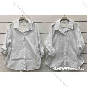 Klassisches 3/4 Langarmshirt für Damen (S/M/L ONE SIZE) ITALIAN FASHION IMWCP25038