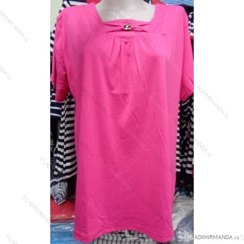 T-Shirt Kurzarm Damen Übergröße (L-3xl) POLSKÁ FÓDNA F606
