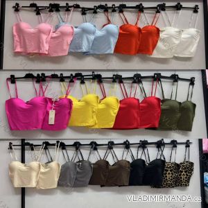 Trägerloses Crop-Top für Damen (XS/S/M EINHEITSGRÖSSE) ITALIAN FASHION IMWAE25010