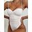 Eleganter trägerloser Body für Damen (XS/S/M EINE GRÖSSE) ITALIAN FASHION IMWAE25012