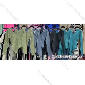 Figurformender A-Linien-Bodysuit für Damen (XS/S/M EINHEITSGRÖSSE) ITALIAN FASHION IMWAE25019