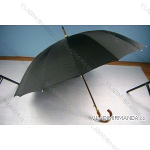 Schwarzer Regenschirm lang 3616B
