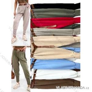 Elegante Jogginghose mit Gürtel, Damen Übergröße (54/56/58 Einheitsgröße) ITALIAN FASHION IMWT25001