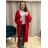 Strickjacke mit langen Ärmeln für Damen (Einheitsgröße S/M) ITALIAN FASHION IMWAD223390 XL/2XL blau