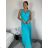 Šaty elegantní společenské na ramínka dámské (S/M ONE SIZE) ITALSKÁ MÓDA IM321608
