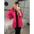Elegante Jacke mit Futter, lange Ärmel, Damen (S/M/L EINHEITSGRÖSSE) ITALIAN FASHION IMWCP25027