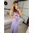 Langes trägerloses Pailletten-Partykleid für Damen (Einheitsgröße S/M) ITALIAN FASHION IMPSH233348