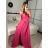 Langes trägerloses Pailletten-Partykleid für Damen (Einheitsgröße S/M) ITALIAN FASHION IMPSH233348 -   weiß -   S / M