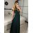 Langes trägerloses Pailletten-Partykleid für Damen (Einheitsgröße S/M) ITALIAN FASHION IMPSH233348 -   weiß -   S / M