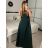 Langes trägerloses Pailletten-Partykleid für Damen (Einheitsgröße S/M) ITALIAN FASHION IMPSH233348 -   weiß -   S / M