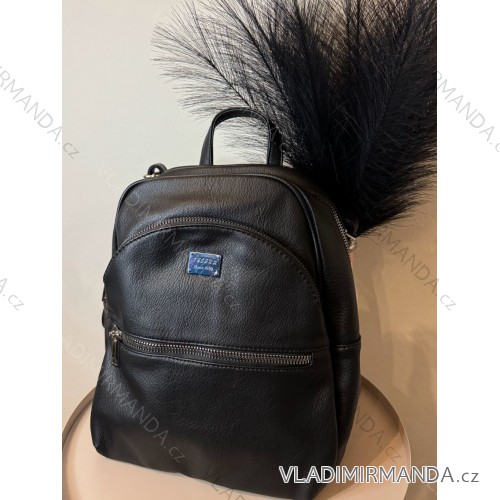 Rucksack Frauen (38cm x 32cm) TESSRA HANDTASCHEN TES192666 EINHEITSGRÖSSE schwarz