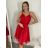 Šaty letní na ramínka dámské (S/M ONE SIZE) ITALSKÁ MÓDA IMPBB22B21841 S/M altrosa