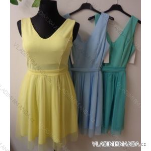 Ärmelloses Damenkleid (uni sl) ITALIAN Fashion IM9177549
