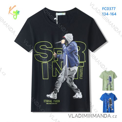 Kurzarm-T-Shirt für Jungen (134-164) KUGO FC0377