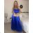 Šaty letní na ramínka dámské (S/M ONE SIZE) ITALSKÁ MÓDA IMPBB22B21841 S / M rot