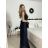 Langes glitzerndes ärmelloses Partykleid für Damen (S/M/L ONE SIZE) ITALIAN FASHION IMPSH2520034