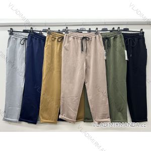Elegante übergroße Jogginghose für Damen (46/48/50 EINHEITSGRÖSSE) ITALIAN FASHION IM425MILAN