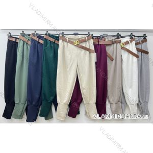 Elegante Jogginghose mit Gürtel, Damen Übergröße (46/48/50 Einheitsgröße) ITALIAN FASHION IM425060
