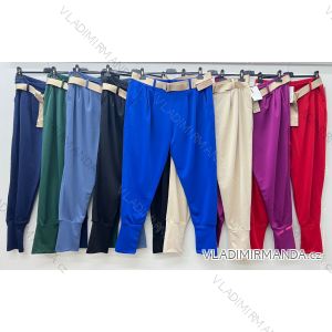 Elegante Hose mit Gürtel für Damen (S/M/L ONE SIZE) ITALIAN FASHION IM425057