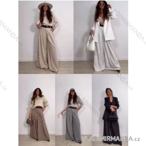 Elegante Hose mit Gürtel für Damen (S/M/L ONE SIZE) ITALIAN FASHION IMPLI2517303A