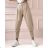 Elegante übergroße Jogginghose für Damen (48/50/52 EINHEITSGRÖSSE) ITALIAN FASHION IM425096