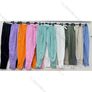 Elegante Hose mit Gürtel für Damen (S/M/L ONE SIZE) ITALIAN FASHION IM425057