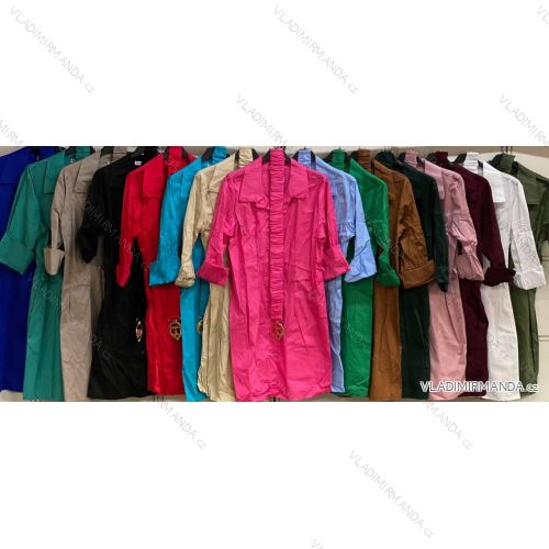 Ärmellose Jacke mit langen Ärmeln (uni sl) ITALIENISCHE Mode IMC17326