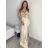Sommerkleid mit kurzen Ärmeln für Damen (Einheitsgröße S/M) ITALIAN FASHION IMPBB23B23602