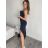 Langes, elegantes Partykleid für Damen mit Trägern (S/M EINHEITSGRÖSSE) ITALIAN FASHION IMPBB23B23376