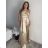 Langes, elegantes, trägerloses Damenkleid (Einheitsgröße S/M) ITALIAN FASHION IMPBB24B23922