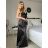 Langes trägerloses Abendkleid für Damen (S/M Einheitsgröße) ITALIAN FASHION IM425HELEN