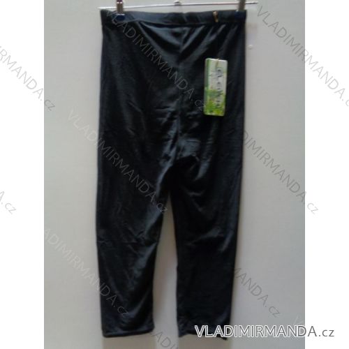 Leggings 3/4 kurze schwarze Damen (m-3xl) ELEVEK 7072