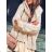 Strickjacke gestrickt Damen (uni s / l) ITALIENISCHE MODE IMC20013 Smaragdgrün S/M/L