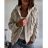 Strickjacke gestrickt Damen (uni s / l) ITALIENISCHE MODE IMC20013 Smaragdgrün S/M/L