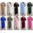 Damen Langarm Hoodie Kleid (S / M ONE SIZE) ITALIAN FASHION IMWA216095